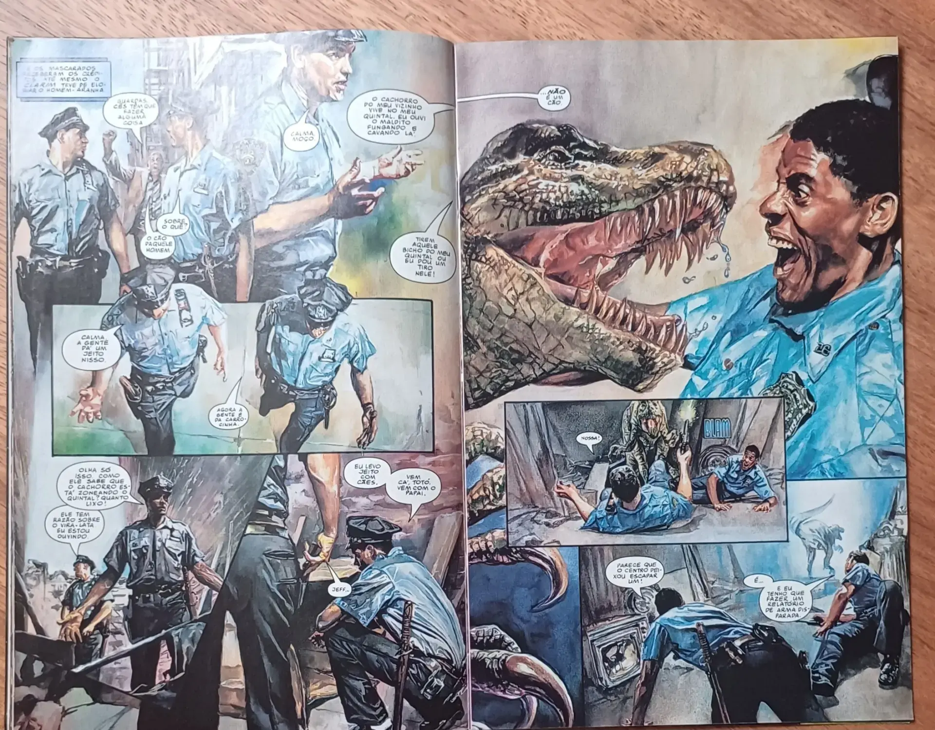 | Casa do Colecionador P26. Gibi Código de Honra 1 ed Abril 1998. Armas - Imagem 3