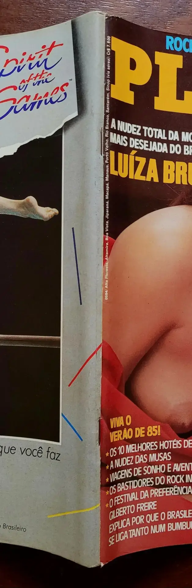 | Casa do Colecionador Playboy Nº 113 | Dezembro/1984 | Luiza Brunet | Pôster Terry Nihen | Rock in Rio | Ótimo Estado - Imagem 3