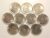 10 Moedas de 2 Centavos de 1967 Flor de Cunho – Raro no estado