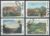 10B23 Filatelia – Selo Brasil – Pinturas Paisagens Completo – 1978 – Carimbado – Selos Postais