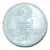 2 Cruzeiros 1957 Pç chave Sku 2164