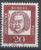 28E10 Filatelia – Selo Alemanha – Johann Sebastian Bach – 1961 – Carimbado – Selos Postais