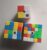 3 cubos mágicos da Moyu – 2x2x2, 4x4x4 e 5x5x5 (usado)