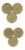 3 MOEDAS 10 CENT. 1944 SEM SIGLA .