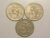 3 Moedas de 100 Réis – 1932 – Indio – Vicentina