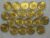 40 moedas de 50 centavos – 1956 / Variante rara: Todas com ponto entre 50 – flor de cunho