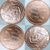 5 CENTAVOS REAL TIRADENTES 1998 (CUNHO ANÔMALO região do triângulo, pomba e barba)