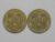 50 Centavos – 1944 / Variante Sem Sigla e com Sigla – Catalogada / Duas moedas