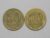 50 Centavos – 1944 / Variante Sem Sigla – uma com 44 empastado / Catalogadas / Duas moedas