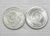50 Centavos – 1957 / 1957 / Reversos Inclinados Esquerda e Direita / Dificeis / Soberbas / Alb.Rev.