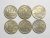 50 Cruzeiros – 1965 / 6 Moedas / Cupro e Niquel / Busto