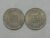 50 Rs. 1919 – 2 moedas mbc/s