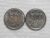 500 Cruzeiros – 1993 / Tartaruga / Duas moedas / Flor de Cunho / box55.1