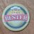 5b1. Bolacha de chopp Bester em vermelho. 3 copos