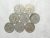 8 Moedas de 100 Réis – 1932 / Vicentina – Indio
