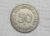 Alemanha) 10 Pfennig – 1949f Stutgart / Co/Ni / Escassa / Cunhado pelos aliados ocidentais, Eua, França e Inglaterra / box32