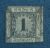 ALEMANHA – BADEN – OLD GERMANY – selo stamp Mi #5 – 1Kr – 1853