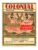 Antigo Rotulo Vinho Branco Niagara Licoroso Colonial Anos 50