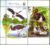 Belarus – Cegonha preta – 2005 – S/Completa – Bloco com 4 selos – WWF