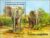 Benin – Elefantes – 1995 – Bloco