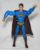 Boneco – Super Homem, Todo Articulado e com função de botão para articular braços em movimentos, fica em pé, Tamanho 30 cm altura / Original Mattel capa marron