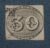 BRASIL- IMPÉRIO – SELO RHM #1A – 30rs – OLHO DE BOI, 1843