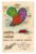 Cartão Postal de Propaganda – Bombons Beijos Mapa Do Coraçao – 1922