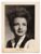 Cartao Postal Tipografico Ann Baxter – Cinema – Anos 50