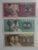 China) 1 / 2 / 5 Chiao – 1980 / Escassas / Flor de Estampa / ce03