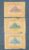CHINA- IMPERIO – selo stamp Scott #131,132 e 133, 2, 3 e 7c, TEMPLE OF HEAVEN , 1909, 14