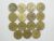 Coleção completa de 10 Centavos de 1942 a 1956 = 15 moedas