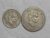 Colombia) 20 Centavos – 1966 + 50 Centavos – 1959 / A maior 30 mm / Niquel / box30