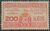 Comemorativos – RHM C0111 (Novo com Goma) 200 Réis – 9ª Feira Internacional de Amostras RJ – 13/11/1936