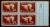 Comemorativos – RHM C0363 (Quadra) 5º Jogos Infantis/RJ – 30/04/1955 (Selos do Brasil)