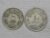 Egito) 5 Milliemes 1972 (Ah-1392) + 10 Piastre – 1972 (Ah-1392) / Co/Ni / box40