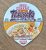 Embalagem tampa lacre. Alimentos Nissin Cup Noodles Frango Teriyaki.