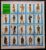 Emirados Árabes Unidos (Ajman) SW Nº 1718 a 1737 – Uniformes Militares (Bloco Carimbado) 23/07/1972 – Selos Usados