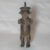 Escultura esculpida e talhada em madeira no estilo de mulher Africana — importado-