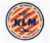 Etiqueta De Bagagem / Mala Klm Royal Dutch Airlines Anos 50 – (3) – Redonda