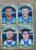 Figurinhas Panini Fifa 365. Cartela 333 334 572 e 573.