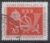 Filatelia – Selo Alemanha 1957 – Flora e Filatelia – Carimado – Selos Postais
