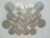 França) 1/2 Franc – 1965/78/86/96 + 1 Franc – 1960/61/64/66/67/72/74/77/78 + 2 Francs – 1979/80/81/82 / m330