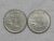 França) 1/2 Franc – 1965 / Large Legend e Normal Legend / Ni / / box34