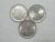 França) 5 Francs – 1970 – 1971 – 1995 / 10g – 29mm / S/Fc / Ni / box61