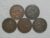 Holanda) 1 Cent – 1878/1901/1915/1916/1918 / Bronze / box30