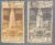 ITALIA – selo stamp Scott #124+125 5c+15c CAMPANHA PARA VENICE 1912