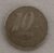 Moeda 10 Centavos Ano 2000 Baixa tiragem Segunda familia Real