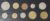 Moedas do mundo 10 moedas de 10 países diferentes Sku 2147