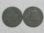 Netherland) Holanda 2 Cents – 1942 / 1943 = Duas peças raras da 2ª guerra Mundial na ocupação Alemanha / Zinco / Cod. 240