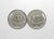 Peças bonitas de 1.000 Cruzeiros 1992 e 1993 flor de cunho – Peixe Acará